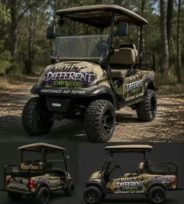 Cart in the yard